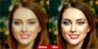 sharpen your blurred photos professionally