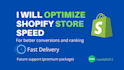 do shopify store speed optimization and increase store speed