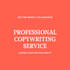 write professional website copy writing