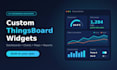 develop custom thingsboard widgets and dashboards