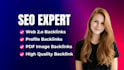 do high quality backlink  SEO, web 2 0, profile, and do follow links
