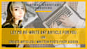 rewrite any article and create written content videos