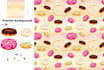 create a pattern in digital watercolor style