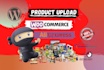 upload products to woocommerce and dropship store