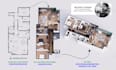 2d, 3d architectural floor plans for real estate, listings sales 100x