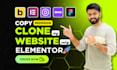 design, redesign, or clone wordpress website using elementor