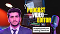 do video podcasts, zoom podcast editing professionally