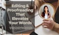 proofread and edit your document or website