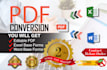 create fillable PDF form or convert to fillable PDF form