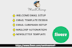 setup mailchimp integration and design templates