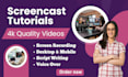 create a professional tutorial video for your website or app in 24 hours