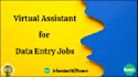 be your virtual assistant for data entry and web research