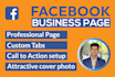create facebook business page professionally