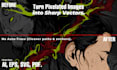 manually trace, redraw logo, convert image to vector