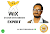 create professional wix website and redesign wix website