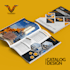 design professional magazine, catalog, and company profile