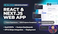 website development as full stack web developer, front end, backend developer