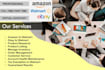 be your VA for amazon , walmart , ebay, shopify dropshipping seller center