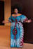 design african made plus size outfit for ladies