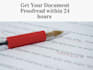 professionally edit and proofread any document or article