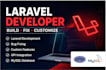 develop, fix and customize your PHP laravel web application