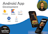 develop a custom android app or hire me as your android app developer