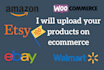 upload your products on ecommerce  sites