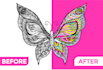 design professional custom logo and do manually vector tracing