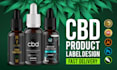 do professional product label design and cbd label