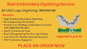 do professional embroidery digitizing into dst,pes files
