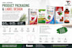 design professional product label and packaging design for box, bottle, jar