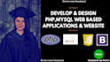 your custom php web application, website developer