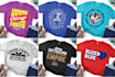 create typography t shirt design and creative design