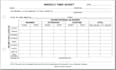 approve timesheets and create excel of PDF