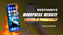create web mobile friendly responsive in all device