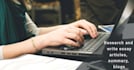 research and write essay summary article blogs