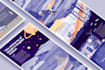 design an infographic with flat illustrations