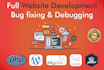 create, fix or customize your PHP website or app
