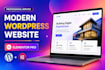 design or redesign a modern wordpress website using elementor pro