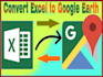 convert your csv or excel point data to google kml file
