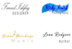 create elegant signature logo