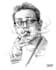 draw a stylized portrait sketch