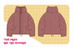 do professional technical flat sketches for fashion design