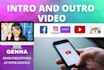 create a super cool intro video for you