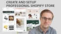 create professional shopify dropshipping store, website