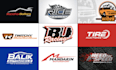 do automotive car racing team logo