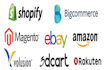 add upload products to shopify woocommerce etsy ebay amazon store listing