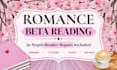 beta read your ya, romance, or erotica story and give detailed feedback