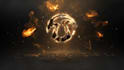 create 5 fire explosion logo animation intro