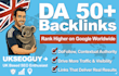 build high quality SEO backlinks to improve rankings and authority